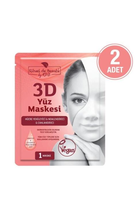 Rituel De Beaute Hücre Yenileyici Ve Canlandırıcı 3d Maske