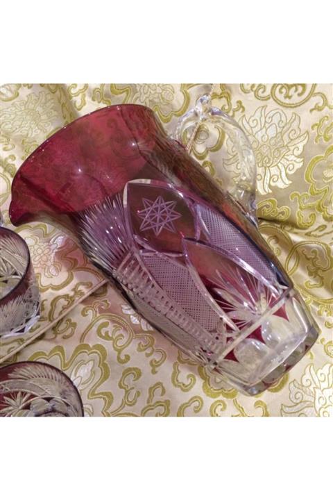 Belisama Talisman Bohemia Kristal Sürahi Takımı