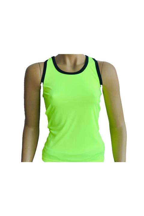 Modapalace Sarı Fosforlu Zumba Kadın Sporcu Atlet