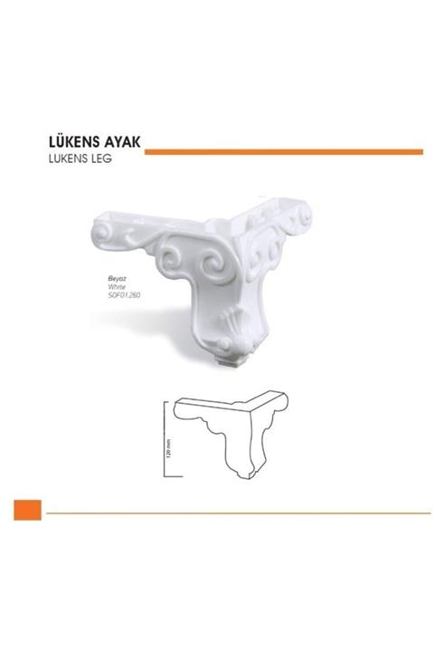 POLE Lükens 12 Cm Tv Ünite Koltuk Altı Mobilya Ayagı 4 Adet