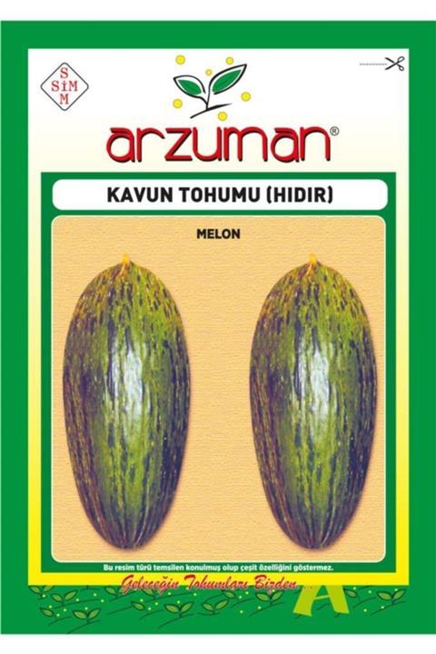 GüçlüTedarik Hıdır Kavun Tohumu 250 Tohum 10 Gram