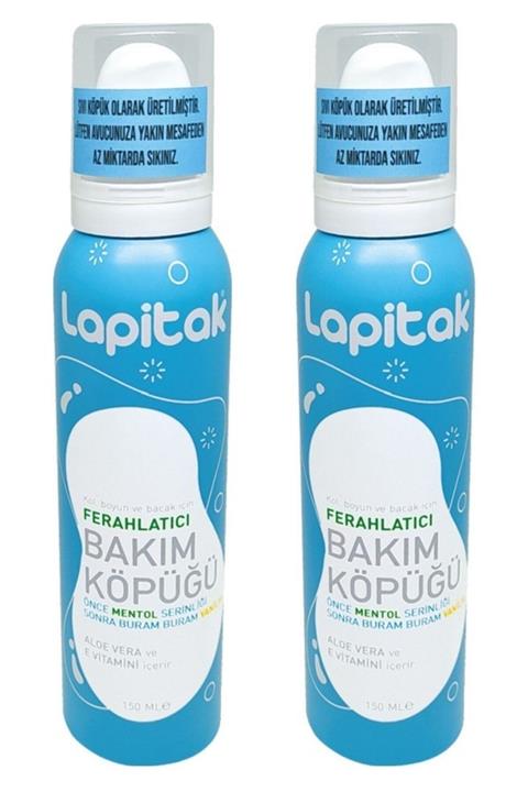 Lapitak Ferahlatıcı Bakım Köpüğü 150 ml 2 Kutu