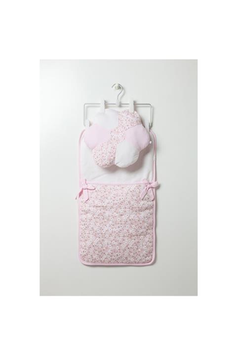 Caramell Flower Girl Alt Açma Yastıklı Pembe