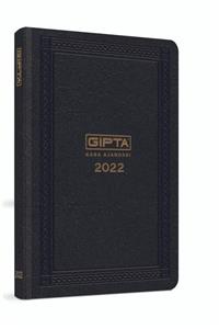 Gıpta 2022 17x24 Ticari Kasa Ajandası