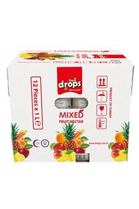 Fruit Drops Karışık Meyve Nektarı 1 lt 12 Adet