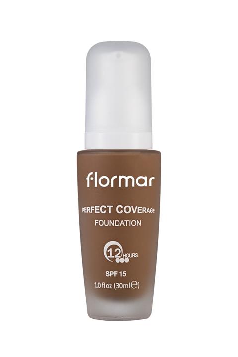 Flormar Fondöten - Perfect Coverage Foundation 117 Dark Caramel 8690604247851