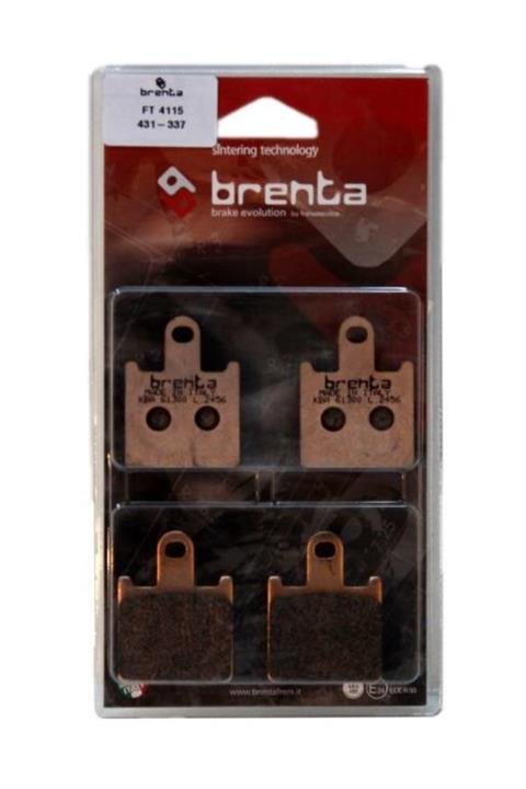 Brenta Kawasaki Z 750 R Disk  Sinter Metal Fren Ön Balata (2011-2012)