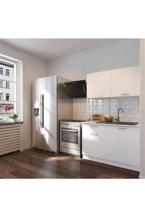 EPİCONCEPT Beyaz Ela Hazır Mutfak Dolabı 120 cm