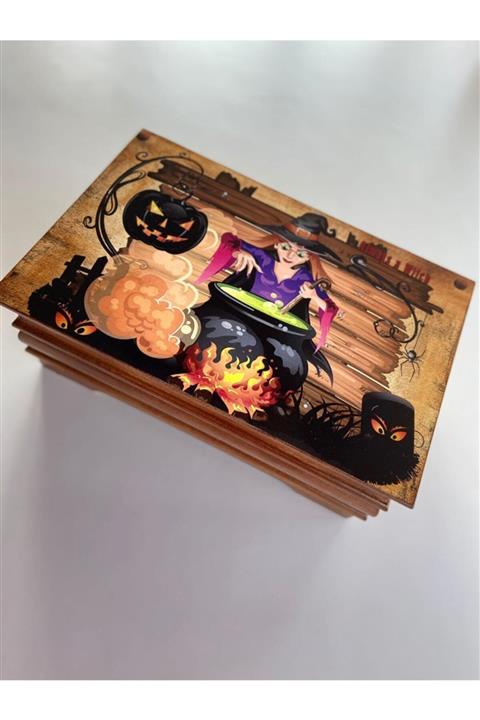 Atayurt Yayınevi Cadılık Zanaatı Ahşap Kutu