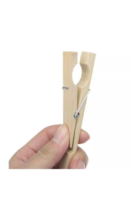 OkulStore Ahşap Tüp Maşası