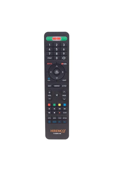 Hiremco Weko Kr Hıremco Turbo 4k Netflıx-youtube Tuşlu Hd Uydu Kumandası (4181=16923)