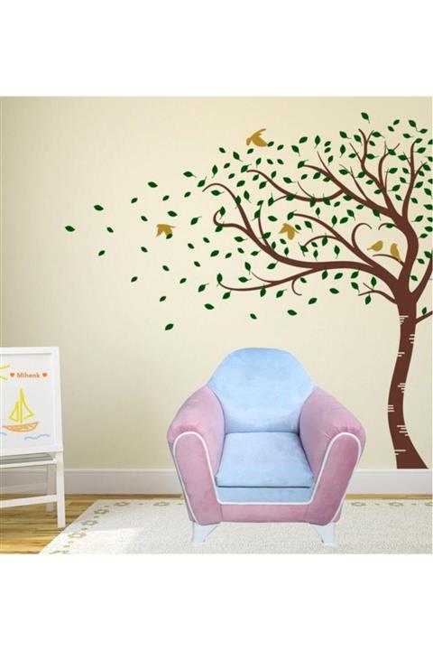 Mihenk Çocuk Koltuğu Isimsiz Mavi Pembe Koltuk - Bebek Odası Şeritli Sade Koltuk