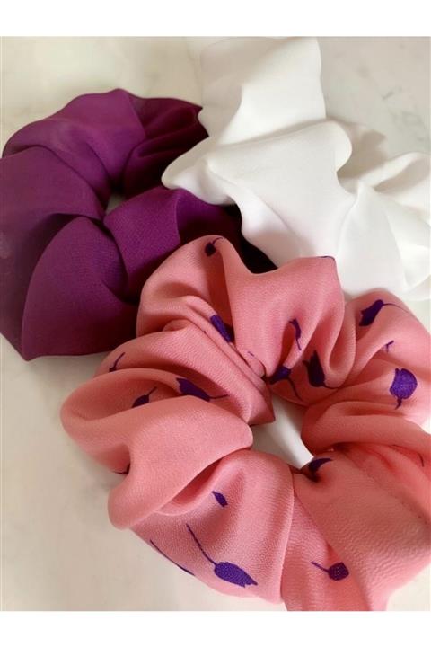 VegaDesign Kadın 3'lü Lastik Toka Seti