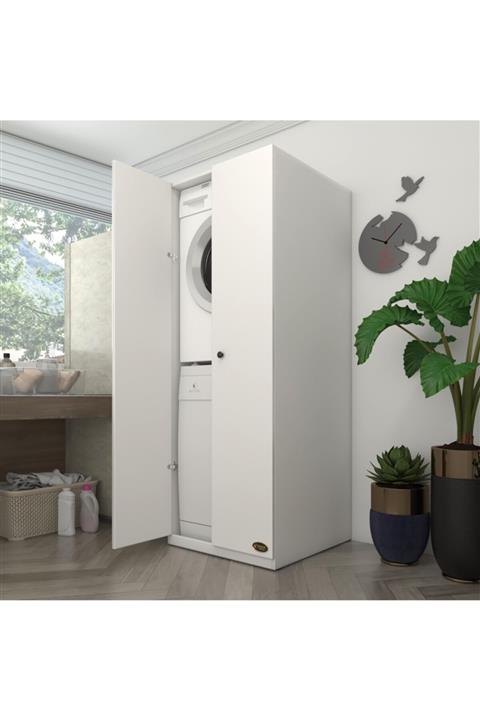 Kenzlife çamaşır-bulaşık makinesi dolabı kapaklı sanya byz 180*70*60 banyo