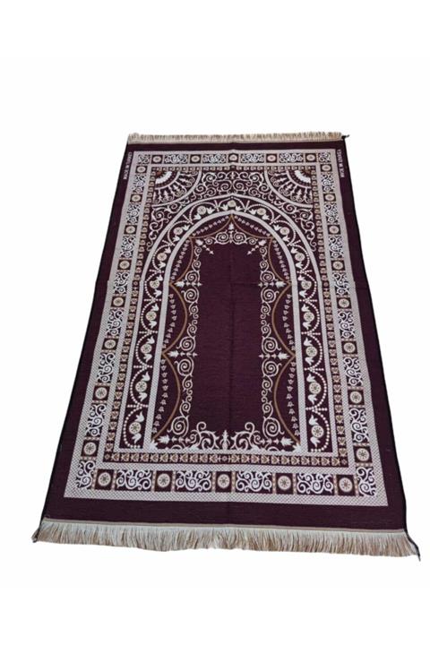 Hicaz Pazarı Şönil Ip Kadife Dua Namaz Ibadet Seccadesi