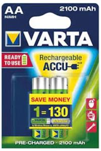 Varta Şarj Edilebilen Kalem Pil - Aa 2100 Mah Şarjlı 1.2 Volt