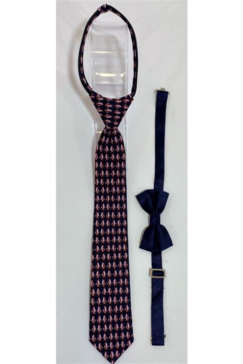 ChatonDor Chaton D'or Çocuk Papyon Fermuarlı Kravat 2 Li Set