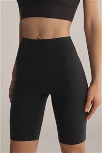 Oysho Kadın Siyah Comfortlux Bisikletçi Leggings 31247226