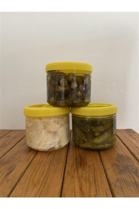 Gedelek Turşuları Lahana Salatalık Acı Biber Turşusu 500 gr