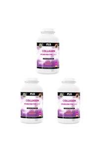 FLX Collagen Tip 1 Tip 2 Tip 3 Hyaluronik Asit 300 Tablet X 3 Kutu