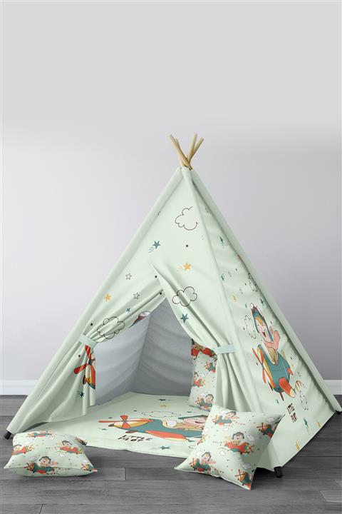 instababyrooms Çocuk Odası Tasarım Kızıldereli Oyun Çadırı Moodel No:196