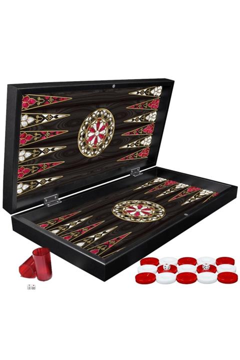 Miajima Antep Desenli Tavla Takımı