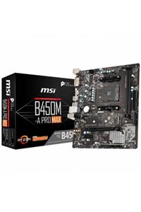 MSI B450m-a Pro Max Ddr4 M.2 D-sub Hdmı Usb3,2 Am4