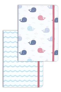 Matt Notebook A5 2'li Defter Seti 15x21 Cm Çizgili Balina