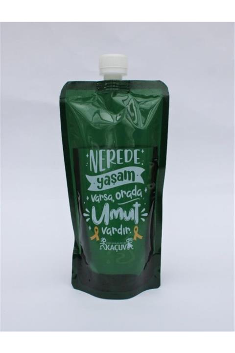 Kanserli Çocuklara Umut Vakfı Katlanabilir Su Matarası - Yeşil