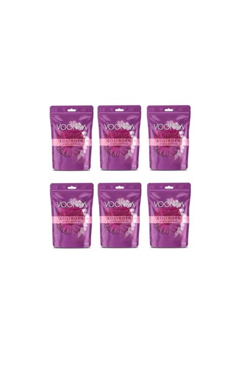 Voonka Collagen Beauty Gummies 30 Çiğnenebilir Tablet X6 Adet - Kolajen Takviyesi