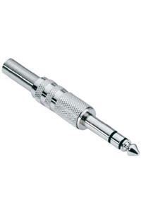 TEKNOGREEN 6.35mm Stereo Metal Erkek Jack (5'li Paket)