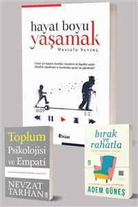 Ritüel Yayınları Hayat Boyu Yaşamak - Toplum Psikolojisi Ve Empati - Bırak Ve Rahatla 3 Kitap Set