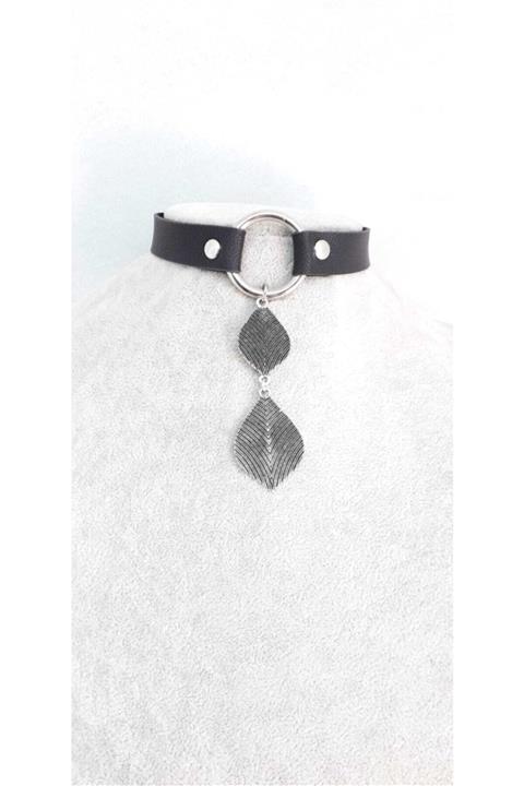 Fugusugu Double Leaf Gotik Choker