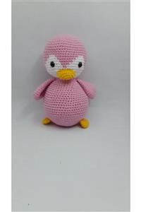 pamuktan oyuncağa Uyku Arkadaşım Pembe Penguen