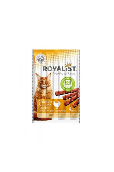 Royalist Cat Tavuklu Ve Ciğerli Sticks 6'lı