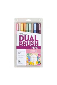 Tombow 10'lu Kırevi Renker Ab-t Dual Brush Pen G.kalem Seti 56216