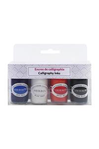 JHerbin 4 Calligraphy Inks 15ml 11703t