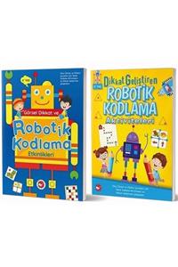 Beyaz Balina Yayınları 6+ Yaş Için Temel Robotik Kodlama Aktiviteleri Seti 2 Kitap Takım