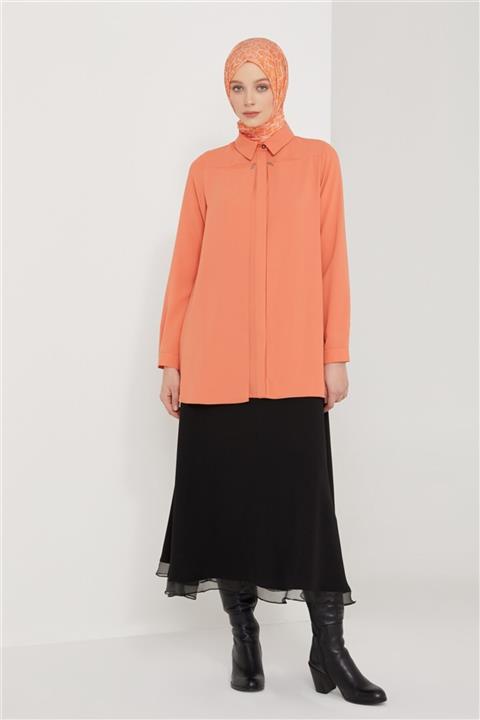 Armine Önü Allerli Gömlek 21k3000 Mango