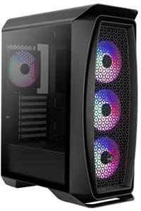 AEROCOOL Ae-aero1fr500 Aero One Frost 500w Siyah Kasa Mid Tower