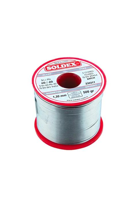 Soldex 60/40 1,20 Mm Lehim Teli 500gr