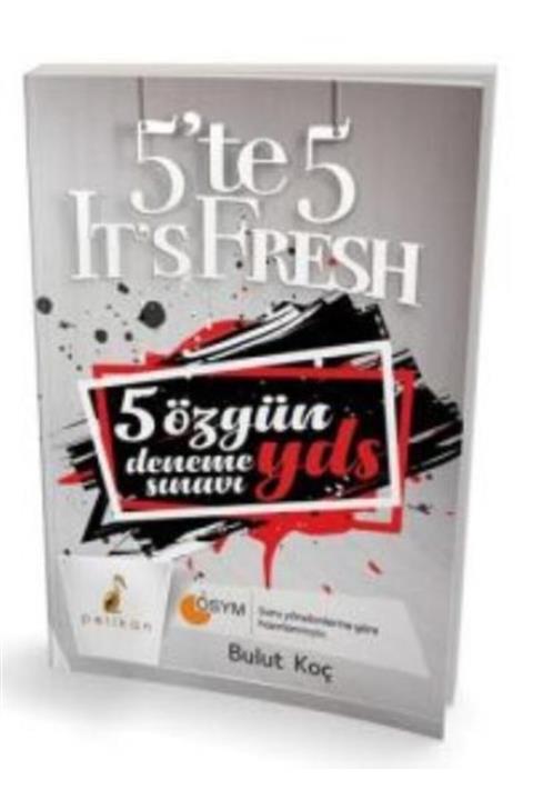 Pelikan Yayıncılık Pelikan 5'te 5 It's Fresh Özgür Deneme Sınavı