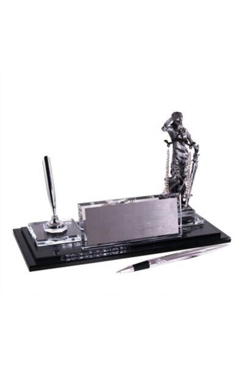 iqra Adalet Heykelli Kristal Masa Isimlik Vip Ürün