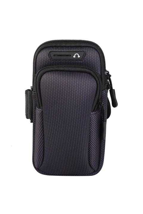 Loges Su Geçirmez Fermuarlı Koşu Kol Bandı Telefon Kılıfı Cüzdan Band