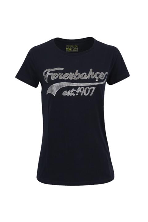 Fenerbahçe Kadın Trıbun Işleme Baskı Tshırt