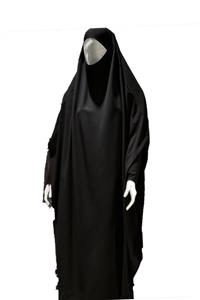 TUBA As Khimar Çarşaf Sufle Jilbab