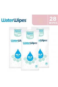 WaterWipes Doğal Islak Mendil Baby 28 X 3 Adet Wipes Çanta Boy