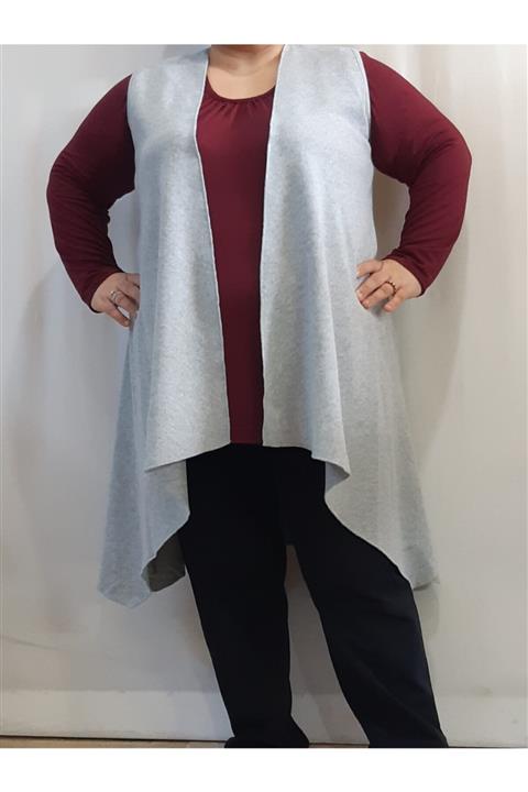 Mertcan Butik Salaş Selanik Gri Yelek