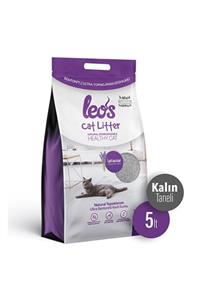 Leos Cat Litter Lavanta Kokulu Kalın Bentonit Kedi Kumu 5 Lt