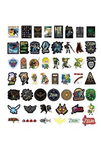 Takara Tomy Zelda Pvc Sticker Seti Su Geçirmez Etiket 50 Parça